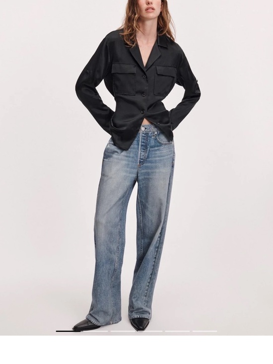 rag & bone Denim - Rag and Bone Miramar Terry Sofie Wide Leg Pants Terry “sweatpants/terry jeans